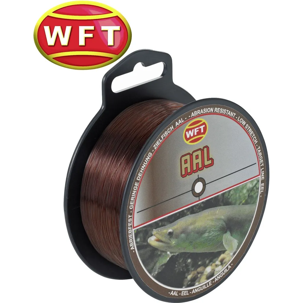 WFT Zielfisch Aal Monofile Schnur 300m 0.35mm 10.3kg