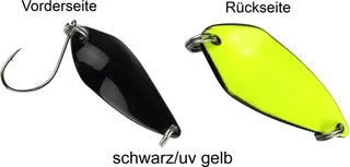 FTM Spoon Rock 4.2g Black/UV Yellow