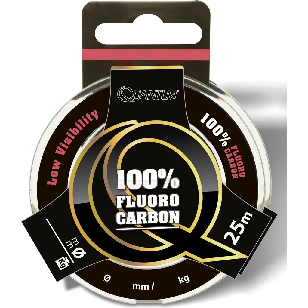 Quantum Fluoro Carbon Predator Fluorocarbon-Schnur 0.20mm 3.5kg 25m