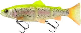 Savage Gear 3D Line Thru Trout Gummifische 15cm 35g Slow Sinking Clear Lemon Trout