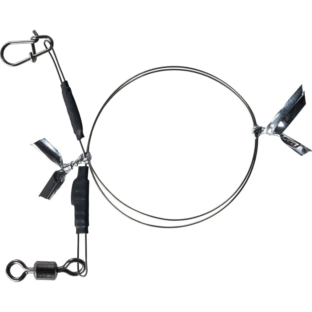 BKK 7x7 Wire Leader Allround Vorfächer und Zubehör 25cm 30kg