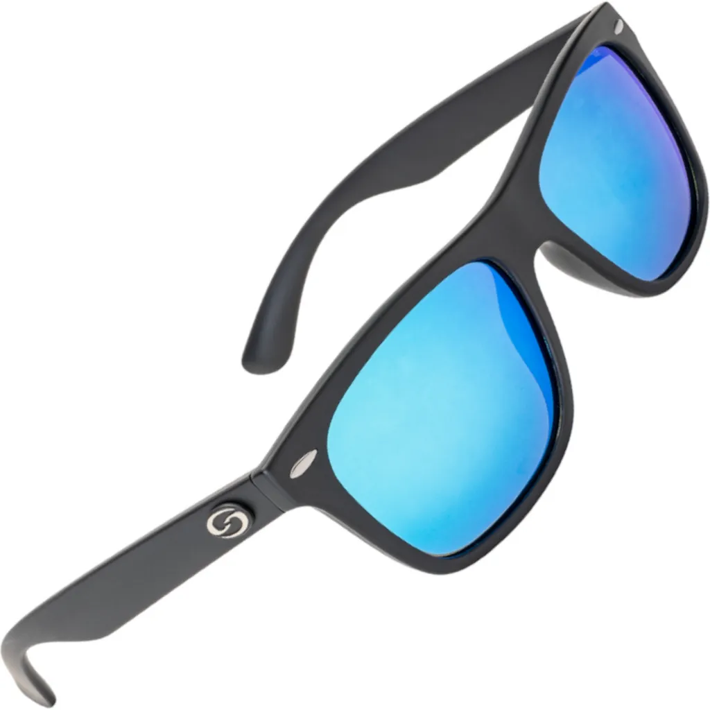 Strike King SK Plus Glasses Weiß-Blau Matt Schwarz