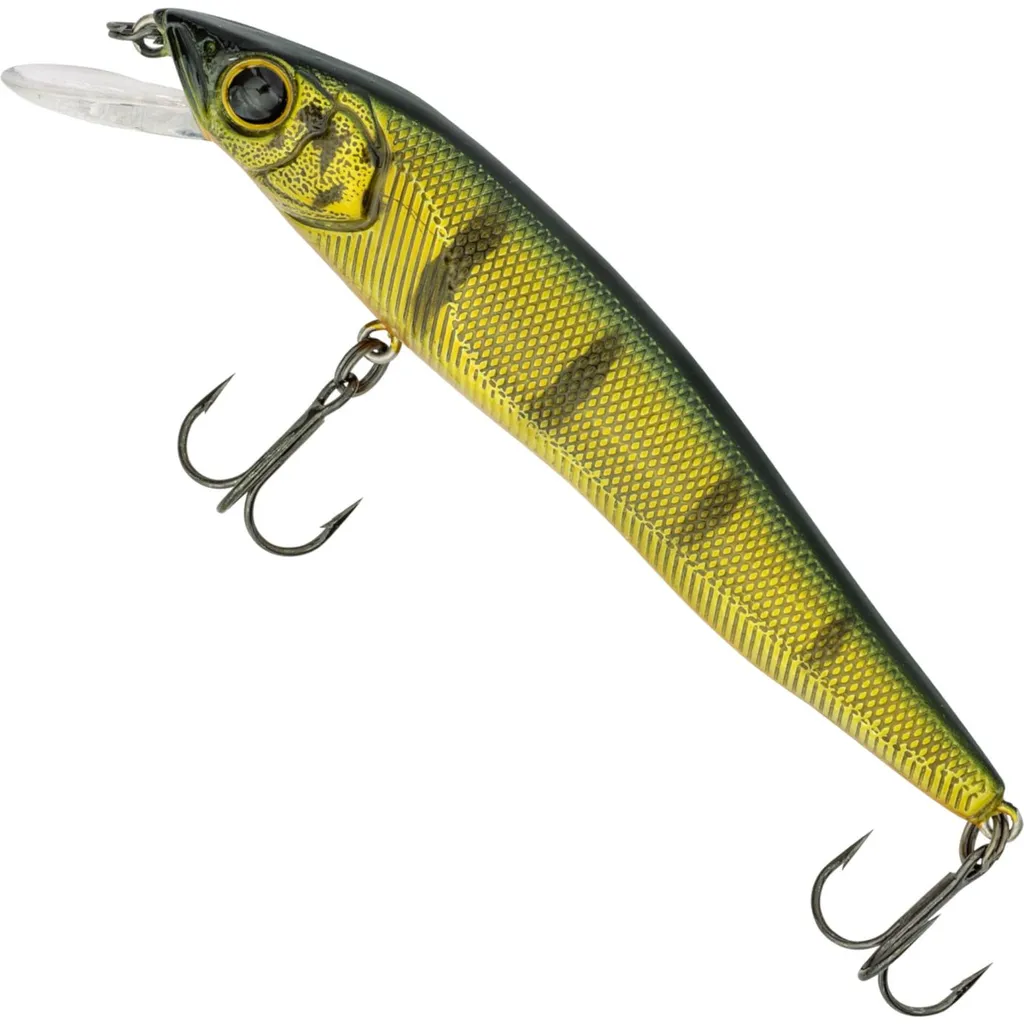 Quantum Slim Minnow SR Twitchbaits 9.5cm 11.5g Hot Perch