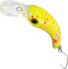 FTM Masu Crankbait 2.9cm 1.2g Camouflage Weiß/Pink/Gelb