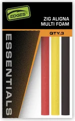 Fox Edges Zig Aligna Multi Foam Kit Rig Accessory Yellow Red Black