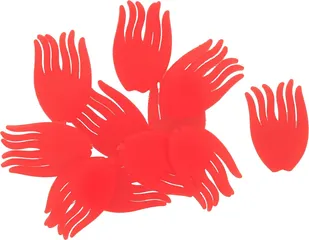 Westin Spotty Rig Fins Rig-Zubehör 10g 16pcs UV Orange XL