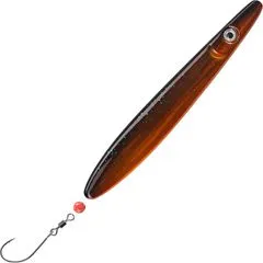 Troutwerk Inline Blinker 7.4cm 16g Schwarz Grünglitter Kupferfarben