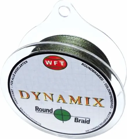 WFT Round Dynamix Geflochtene Schnur 0.30mm 26kg 350m Moss Green