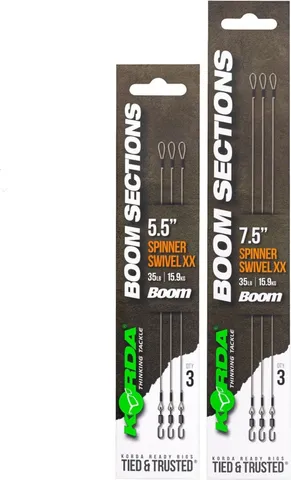 Korda Booms Spinner Swivel XX Ready-Made Rigs 14cm