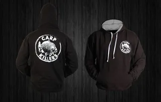 Carp Killers Hoodie S Schwarz