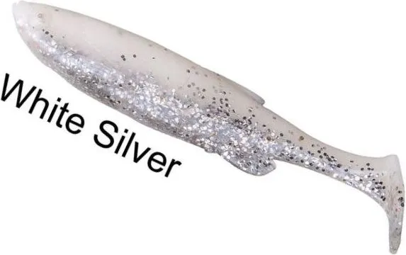 Savage Gear 3D Fat Minnow T-Tail 9cm 7g White Silver