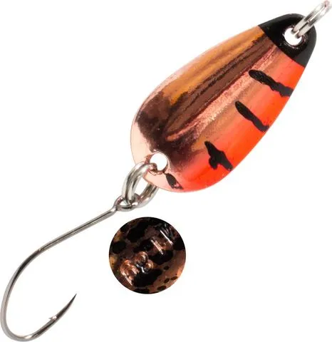 FTM Spoon Bee 2.3cm 1.8g Copper Orange Black / Black Gold