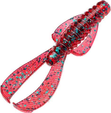 Strike King Rage Ned Bug Gummiköder 6.5cm Red Bug