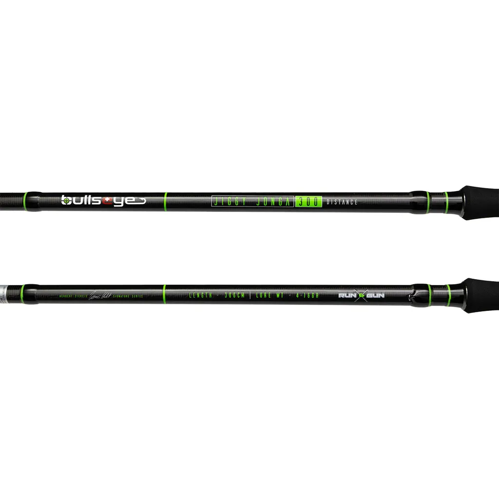 Bullseye Run & Gun Jiggy Jonga S 300 Distance Spinnrute 3m 4–16g 2pc