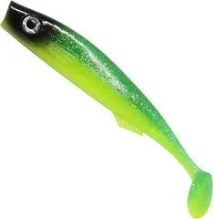 Seika Pro Fortuna Shad Softbait 10cm 5pc Green Light