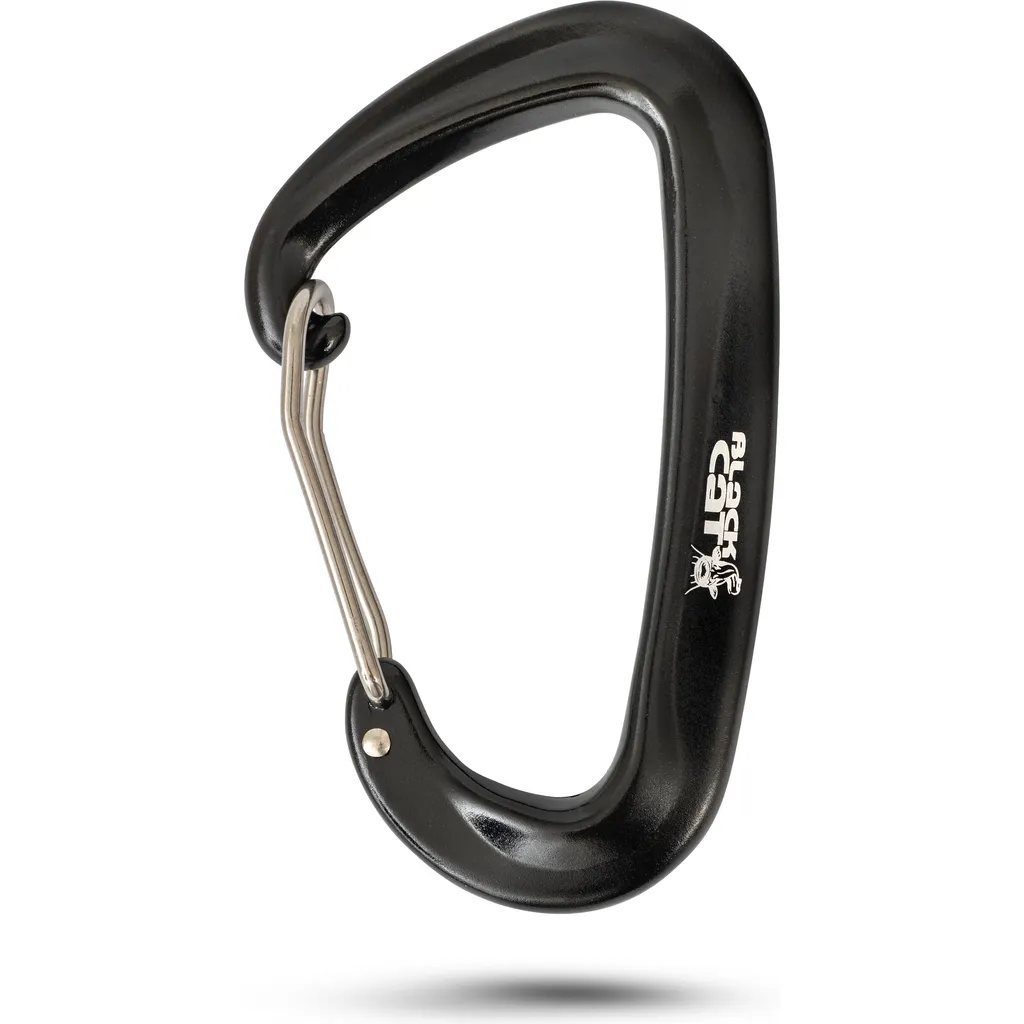 Black Cat Carabiner Wallerzubehör 4,5cm 8cm 2pc