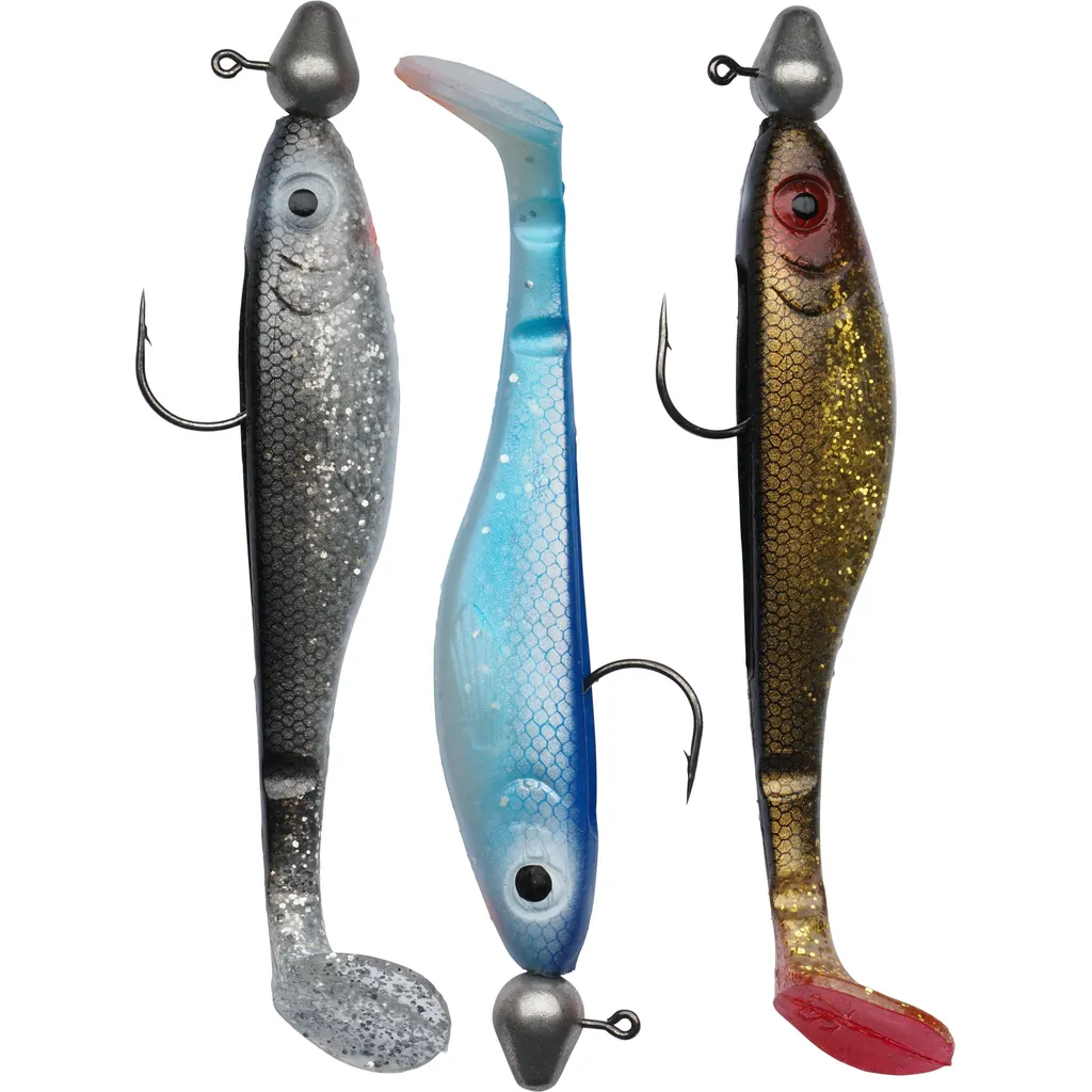 Abu Garcia McPrey 10gr Rigged 3-Pack Swimbait 12cm The UV League