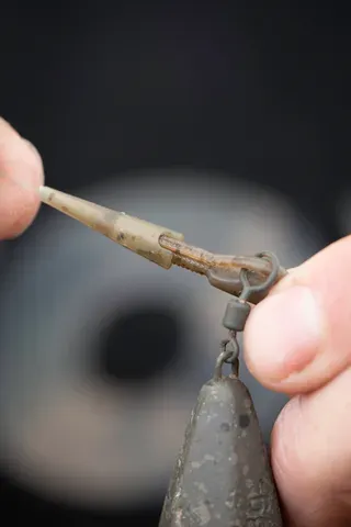 Fox Edges Zubehör für Rig 10 Size 7 Camo Lead Clip Tail Rubbers