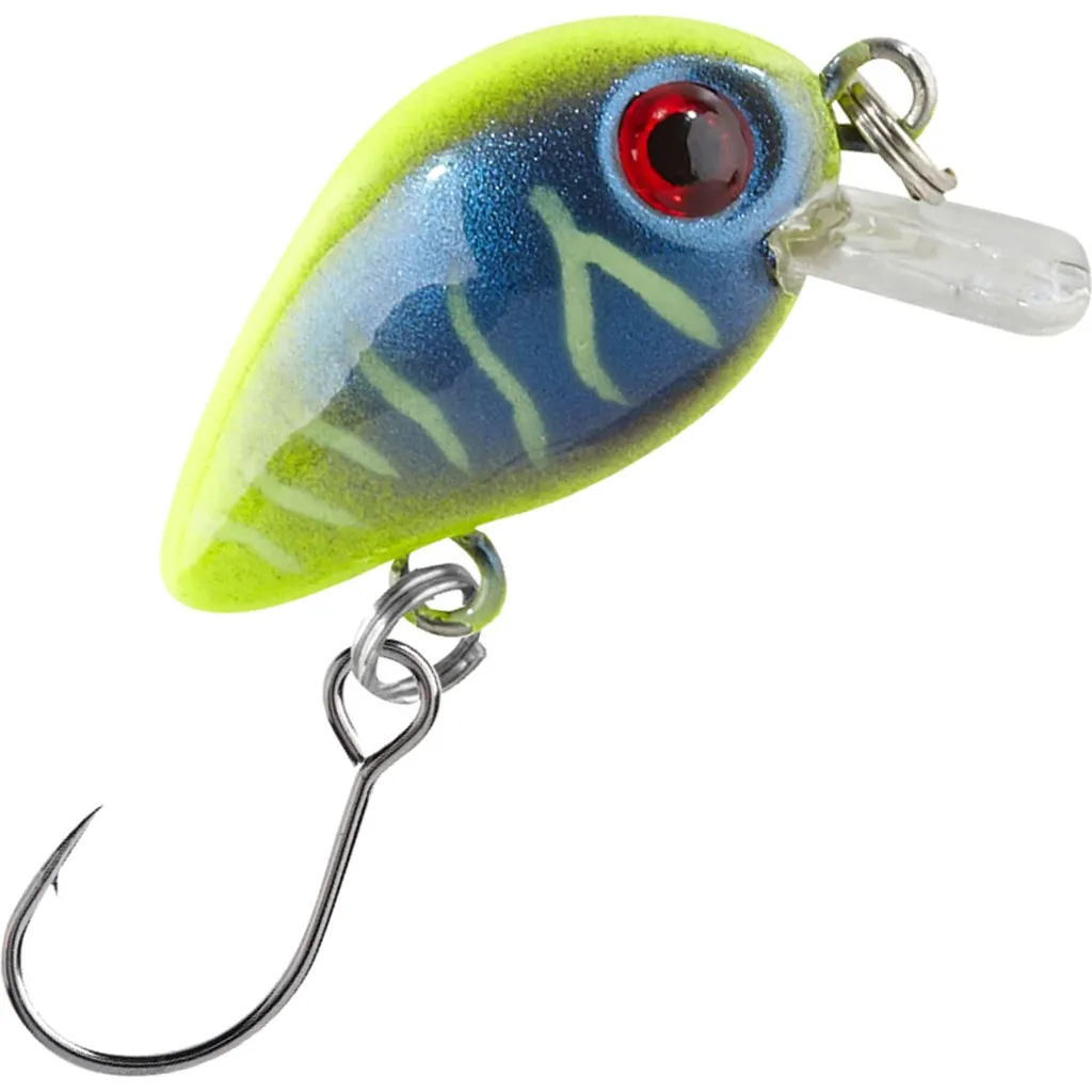 Balzer Trout Crank Gelb Blau 3cm 2g