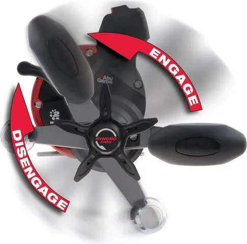 Abu Garcia Alphamar LC Syncro Baitcasting Reel 20LC 4.7:1 Right