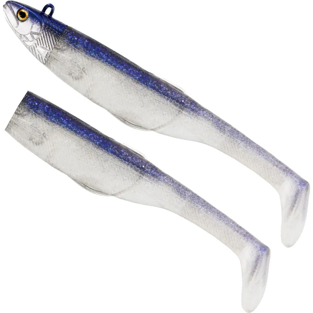 Westin Magic Minnow Jig Gummifische 15cm 52g Sparkling Blue