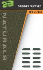 Fox Edges Naturals Spinner Sleeve 10pcs Dark Green