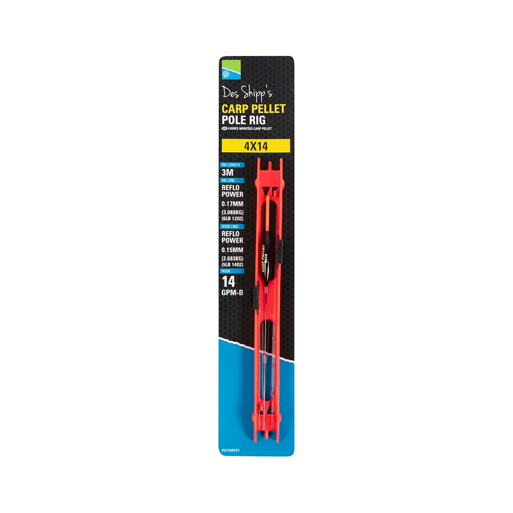 Preston Carp Pellet Pole Fertigmontage 4X16