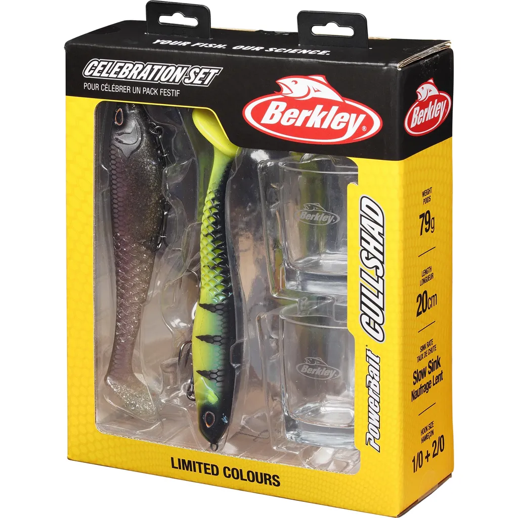 Berkley Swigs For Bigs Gift Pack 2x Cullshad 20 Swimbait 20cm 79g Sinking