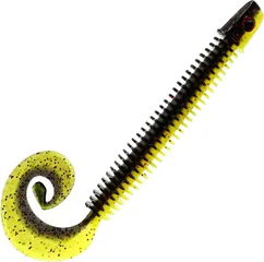 Westin Ring Teez CT Gummiköder 10cm 4g Black/Chartreuse