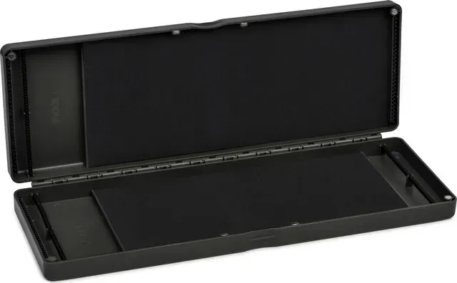 Fox Edges Tackle Box 35.5x13x3.5cm 2 Compartments Rig Box EVA Foam
