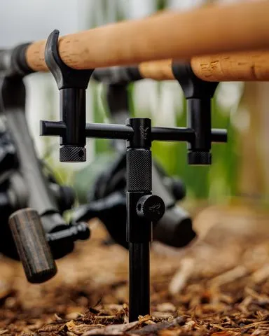 Fox Black Label Slim Buzz Bar 3rods 22–25cm 12mm Aluminium