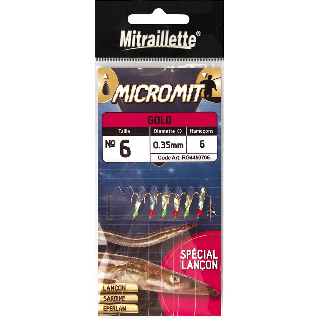 Ragot Micromit Gold Haken 6H6 #6 4.1g