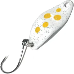Troutwerk Spoon 2.3cm 1.5g White/Yellow Dots