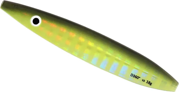 Westin D360° V2 Blinker 8cm 12g Motoroil UV Striped