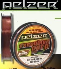 Pelzer Executive Carp Line Monofilament-Schnur 400m 0.4mm 15.9kg Brown