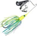 Strike King Tri-Wing Mini Buzz King 3.5g Diamond Chartreuse Blue