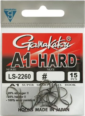 Gamakatsu A1-Hard LS-2260NS Haken 15pcs