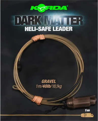 Korda Dark Matter Leader Heli Safe 100cm 18.1kg Kies