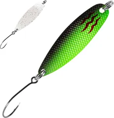 FTM Spoon Hammer 4cm 1.7g Grün - Schwarz / Weiß Glitter