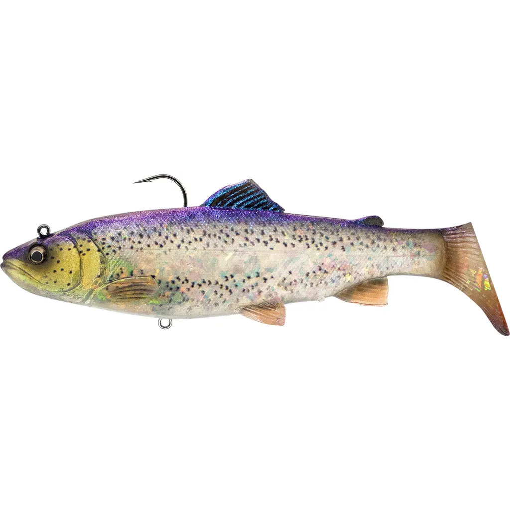 Savage Gear 3D Trout Shad Köder 12.5cm 35g Clear Blue Trout