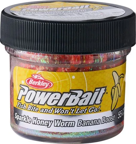 Berkley PowerBait Power Honey Worm 2.5cm 60g Orange/Scales