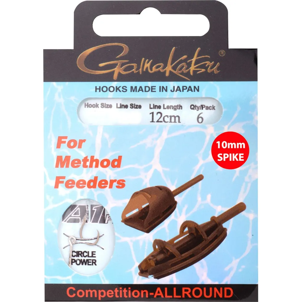 Gamakatsu Method Feeder Spike Fertigmontagen #10 0.25mm