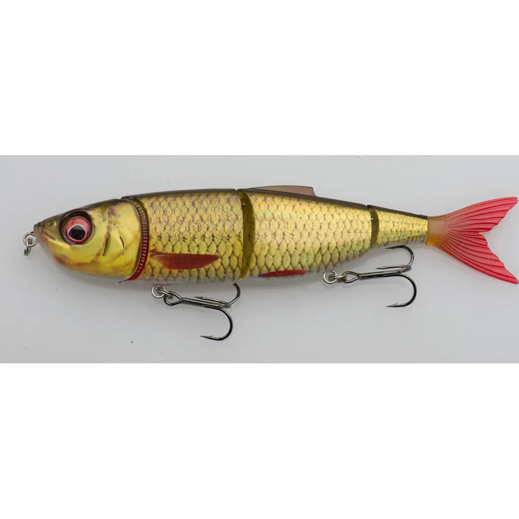 Savage Gear 4Play V2 Swim N Jerk Schwanzköder & Hybridköder 16.5cm 35g Rudd