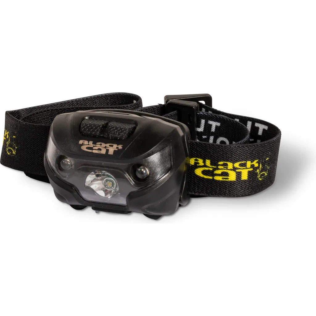 Black Cat Night Vision 1500 Kopflampe Black Green