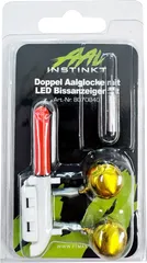 FTM Doppel Aalglocke Mit LED Bissanzeiger Rot