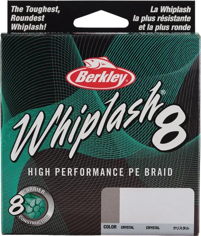 Berkley Whiplash 8 Geflochtene Schnur 300m 0,06mm Crystal