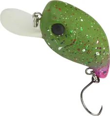 FTM Masu Pit Bull Crankbait 3cm 2.4g Grün/Pink Gesprenkelt