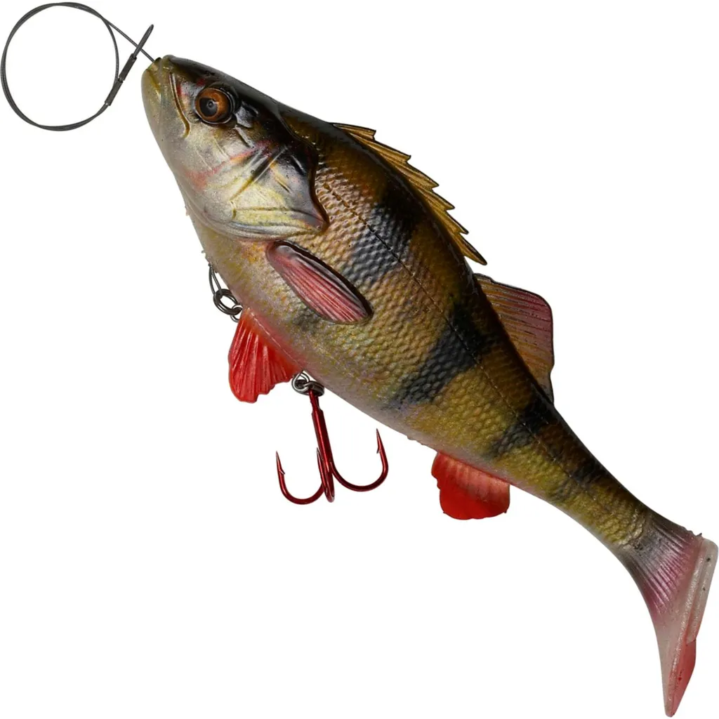 Savage Gear 4D Perch Shad Swimbait 20cm 100g Perch