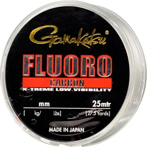 Gamakatsu G-Line Fluoro Carbon Fluorocarbon Line 0.18mm 2.4kg 25m