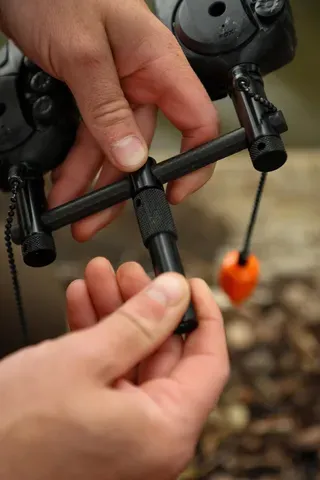 Fox Black Label Slim Stage Stands x2 Screw Mount